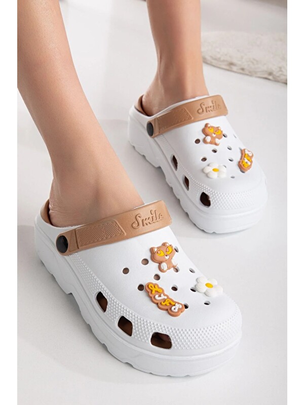 Slipcat Unisex Deniz Sabo Doktor Hemşire Hastane Confort Sandalet