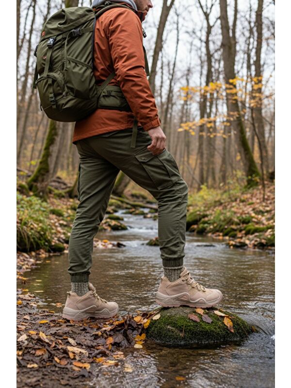 PİONEER Bağcıklı Trekking ve Günlük Outdoor Erkek Ayakkabı - Görsel 4