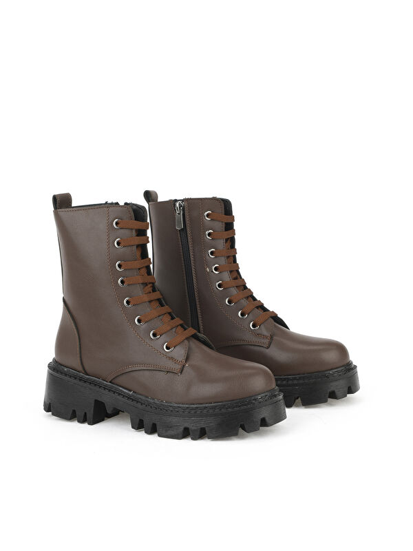 Kadın Bot 1531044Z4001 Kahve - Görsel 3