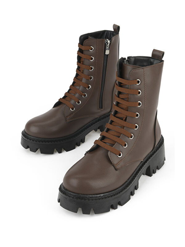 Kadın Bot 1531044Z4001 Kahve - Görsel 6