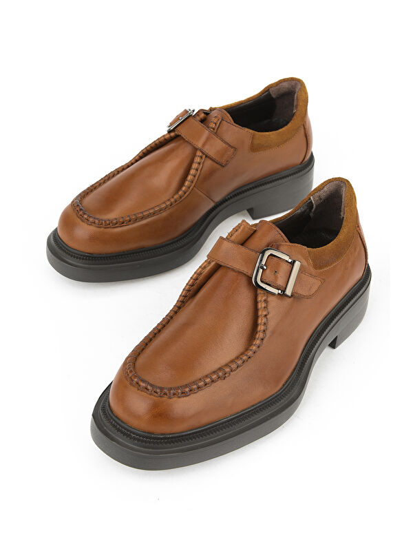 Kadın Hakiki Deri Ayakkabı 1531022Z1197 Taba - Görsel 6