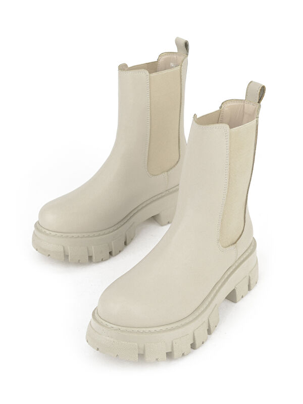 Kadın Bot 1531044Z4002 Bej - Görsel 6