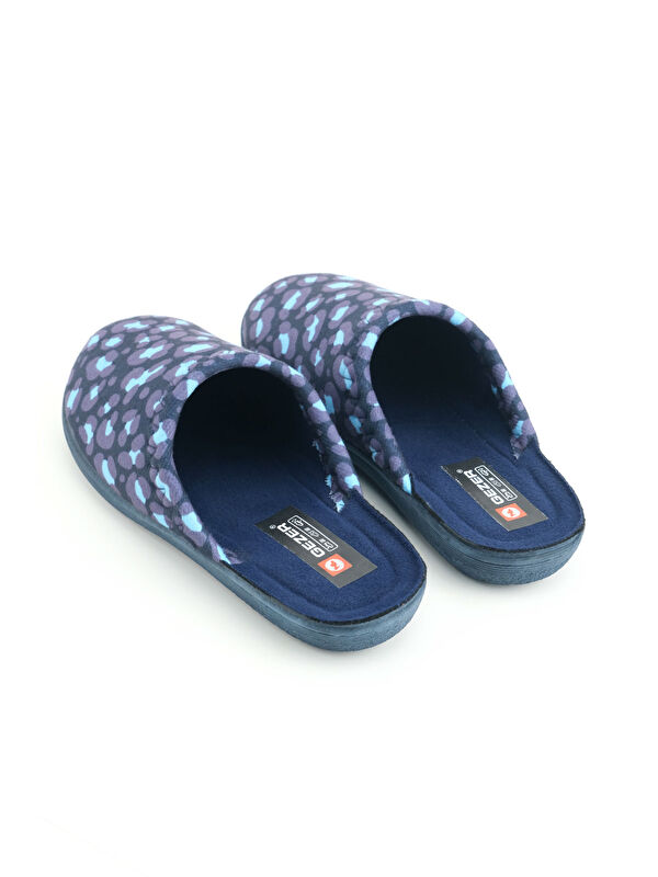 Gezer Siyah Gezer Kışlık Rahat Kadın Taban Ev Bahçe Terlik