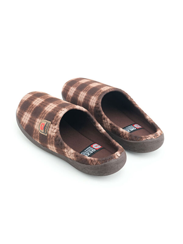 Erkek Kışlık Rahat Taban Ev Bahçe Terlik - Görsel 5