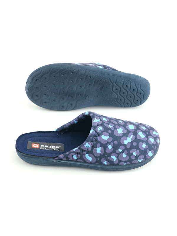 Gezer Siyah Gezer Kışlık Rahat Kadın Taban Ev Bahçe Terlik