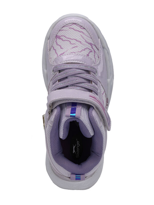 NOMINAL Kız Çocuk Beyaz / Lila Günlük Spor Ayakkabısı - Görsel 6