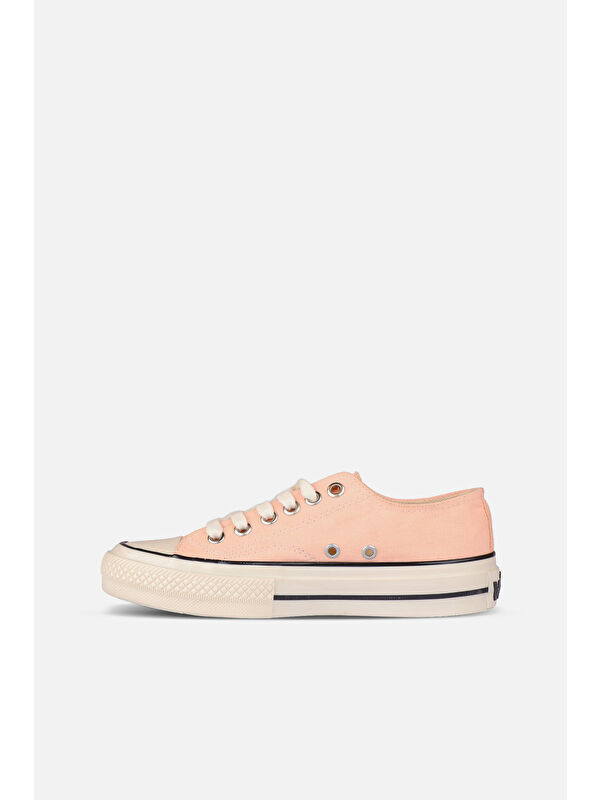 Idol Basic Kız Genç Pudra Sneaker - Görsel 3