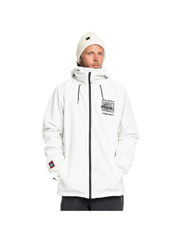 Quiksilver Morton Erkek Siyah Snowboard Kayak Montu