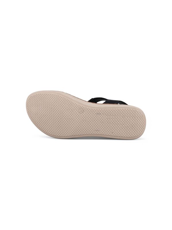 Kadın Sıyah Günlük Sandalet - Siyah, Deri - Görsel 3