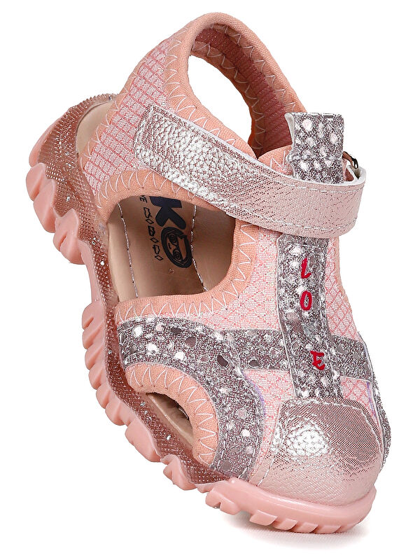 Kiko Kids Marsa Cırtlı Kız Bebek Sandalet