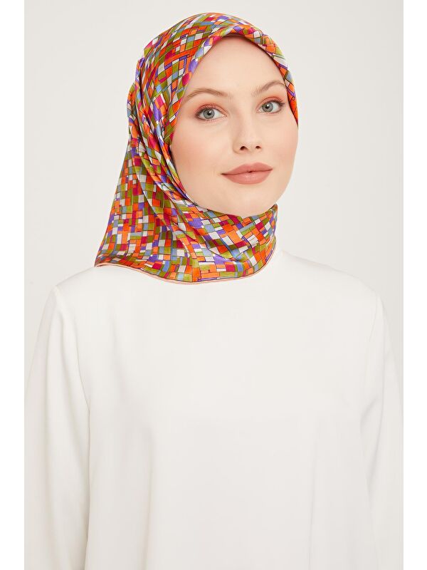 ARMİNE Twill İpek Eşarp 23Ka9004 24