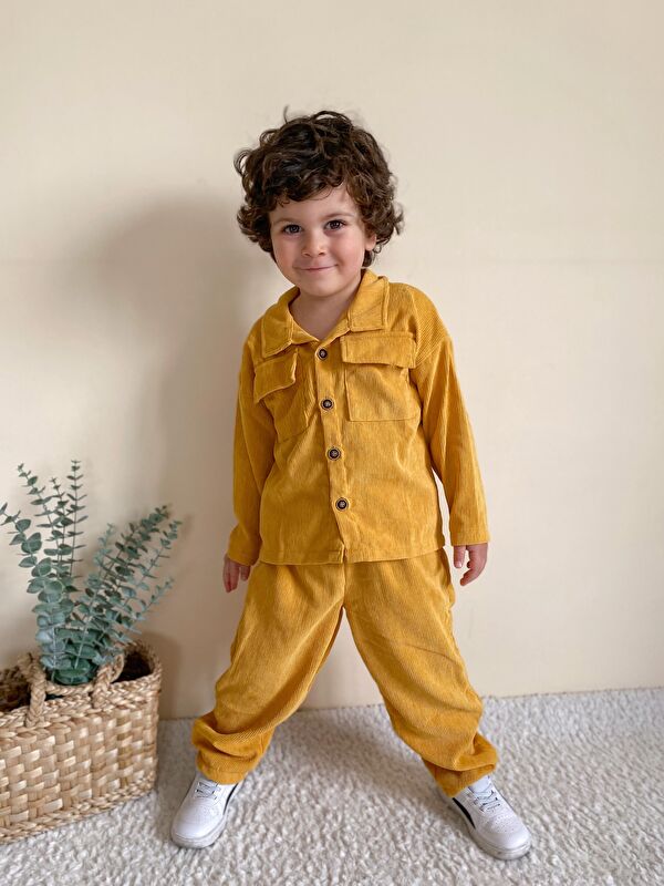 Miababy Fitilli Unisex İkili Ceketli Takım