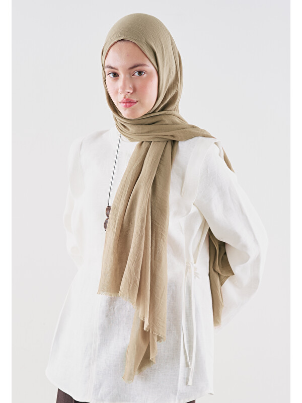 Fresh Scarfs Dubai Premium Şal Nude