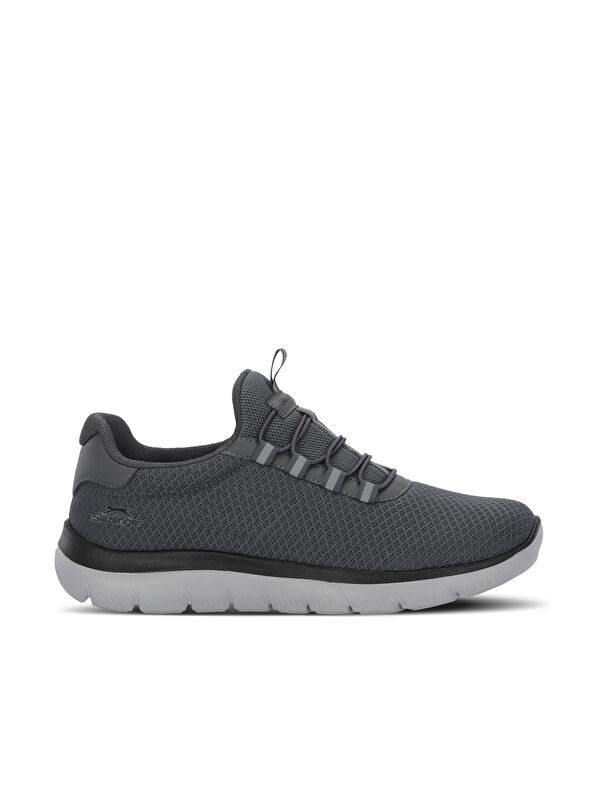 SLAZENGER FLEX FIT I Erkek Koyu Gri Koşu & Yürüyüş Spor Ayakkabısı