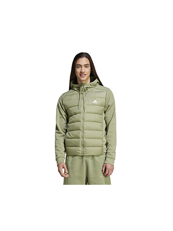 Adidas Ess Dwn Hyb J Erkek Günlük Mont IX8915 Yeşil