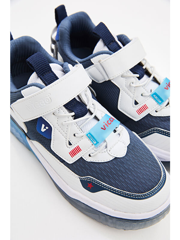 Aidos Hafif Erkek Okul Öncesi Lacivert Spor Ayakkabı - Görsel 3