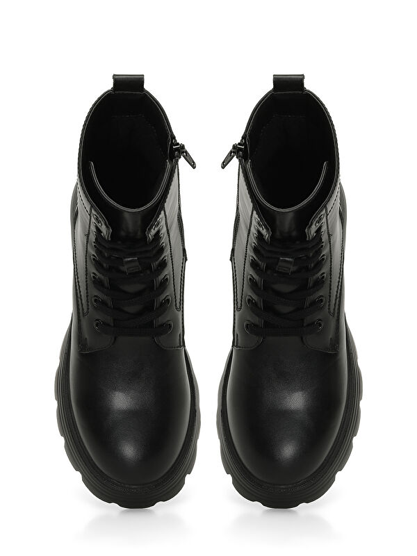 324643.Z 4PR Siyah Kadın Postal - Görsel 5