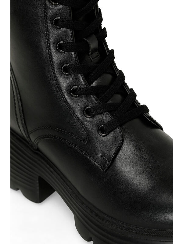 324643.Z 4PR Siyah Kadın Postal - Görsel 8