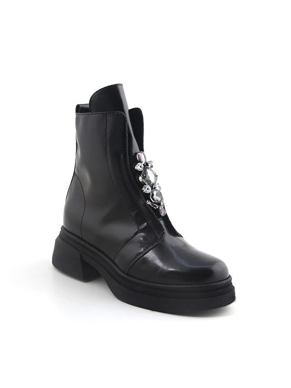 Comart Kadın Bot 9E5446 5446 Vitello RY Nero
