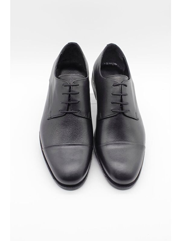 Imza Siyah Imza %100 Deri Analin Bağcıklı Classic Ayakkabı 1033245177_001