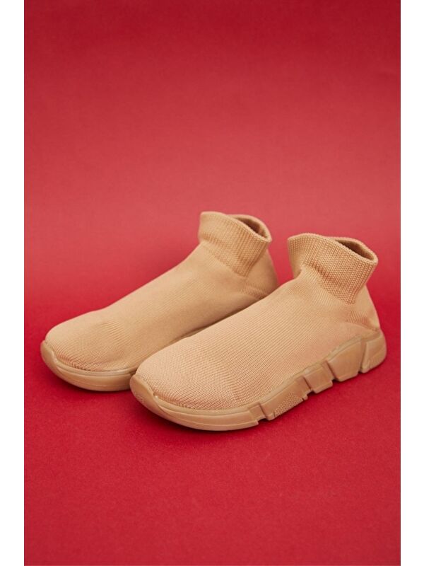 Superb Çorap Ayakkabı Açık Kahverengi - Görsel 3