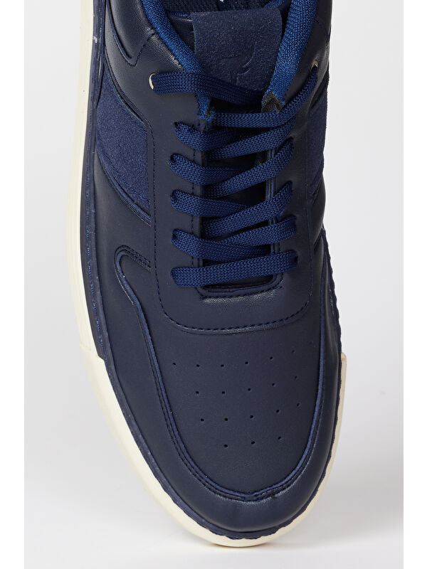 Erkek Lacivert Sneaker Ayakkabı - Görsel 6