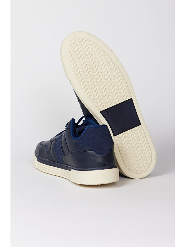 Erkek Lacivert Sneaker Ayakkabı - Görsel 7