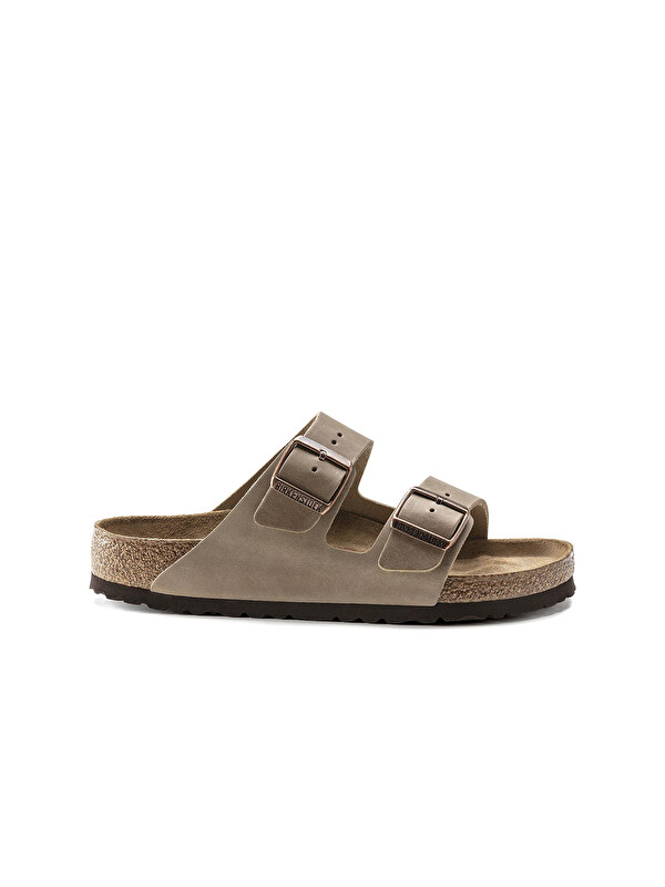 Birkenstock Erkek Terlik 552813 ARIZONA SFB LEOI Tobacco Brown