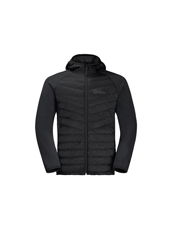 Jack Wolfskin Routeburn Pro Hybrid Erkek Siyah Outdoor Mont