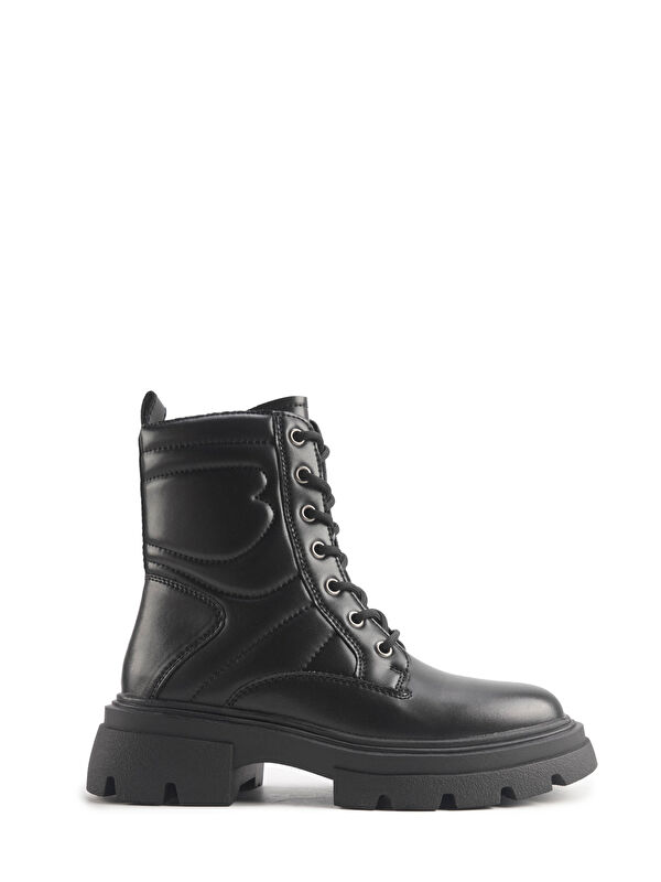 324663.Z 4PR Siyah Kadın Rock Bot - Görsel 2