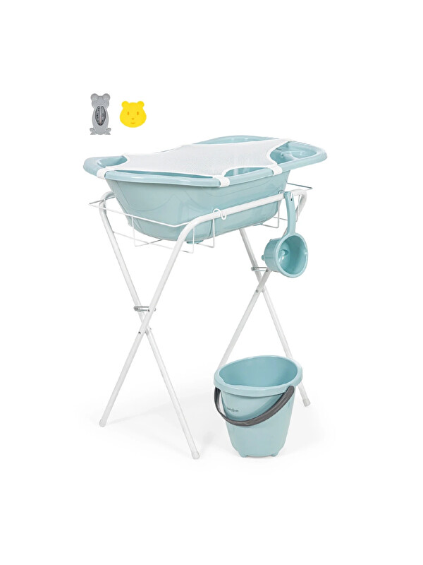 Babyjem Ayaklı Bebek Banyo Küvet Seti 7 Parça