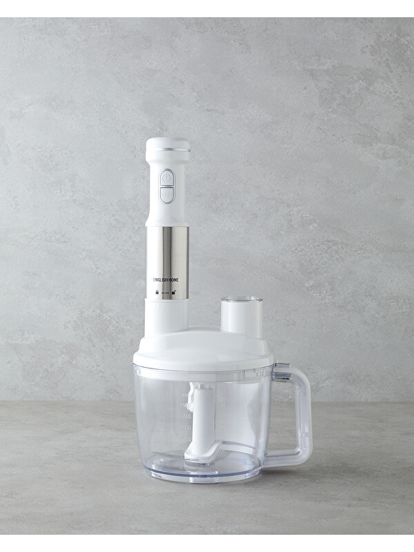 English Home RMB 3001 4 Bıçaklı Multi Blender Seti 1500W Beyaz-Krom