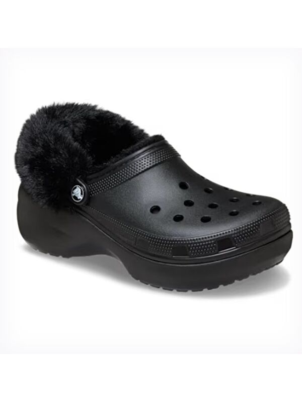 Classic Platform Fuzz Lined Clog Kadın Terlik 212854 - Görsel 2