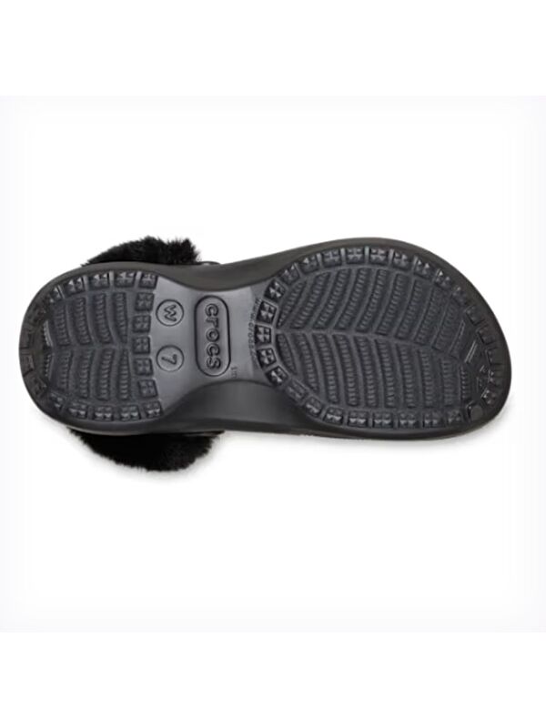 Classic Platform Fuzz Lined Clog Kadın Terlik 212854 - Görsel 5