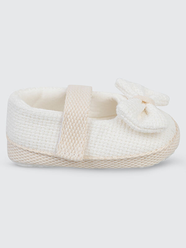 Civil Baby Kız Bebek Patik 17-19 Numara Ekru