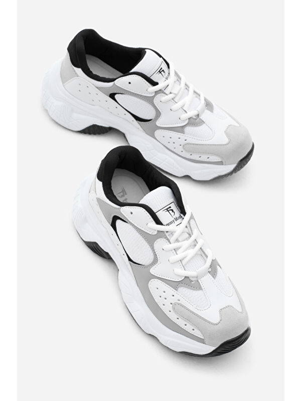 Tonny Black Beyaz Tonny Black Rahat Kalip Kadın Spor Ayakkabı