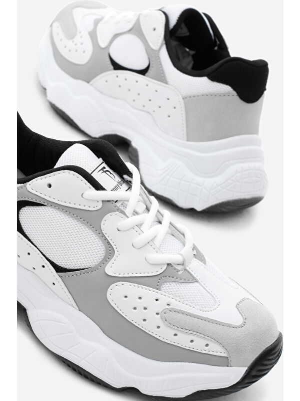 Tonny Black Beyaz Tonny Black Rahat Kalip Kadın Spor Ayakkabı