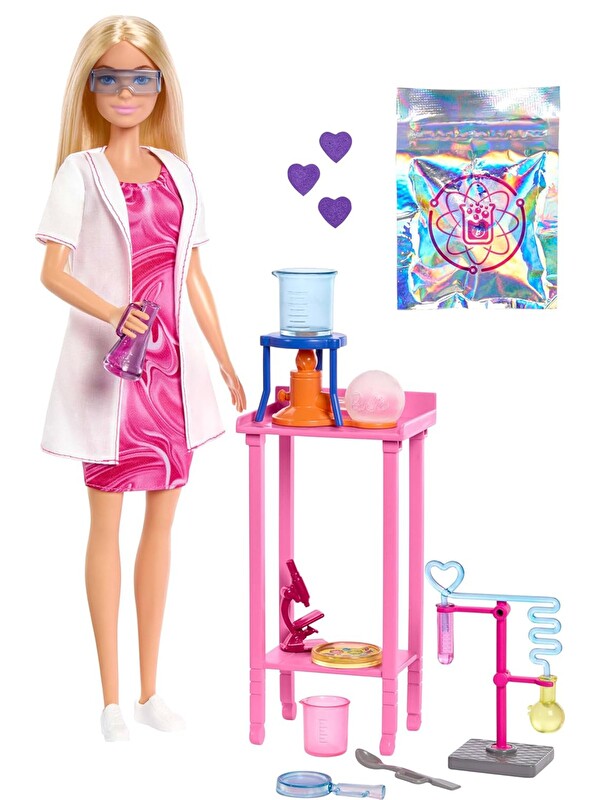 BARBIE Barbie Bilim Uzmanı Ve Aksesuarları Oyun Seti - Standart