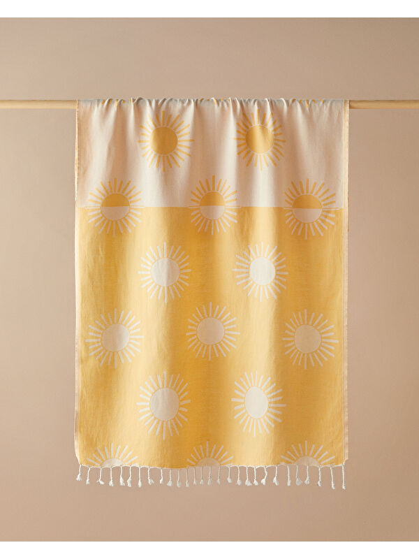 English Home Vina Pamuklu Peştamal 90x150 cm Sarı