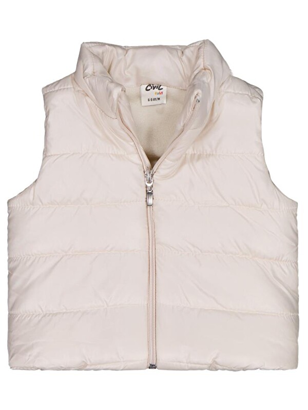 Civil Baby Basıc 6-18 Ay Yelek - Bej 18-24 Ay