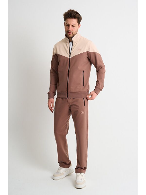 Shooter Sportswear Vizon Erkek Elite Mevsimlik Eşofman Takımı Rahat Form Günlük Kullanım