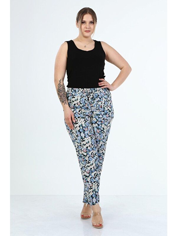 Mylinemoda Beli Lastikli Cepli Pantolon
