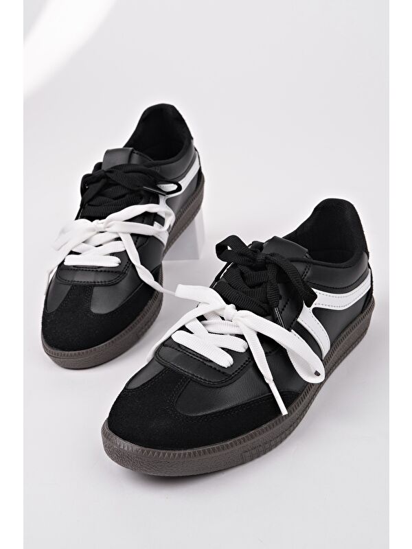 RETRO Çift Bağcıklı Günlük Kadın Sneaker Spor Ayakkabı - Görsel 2