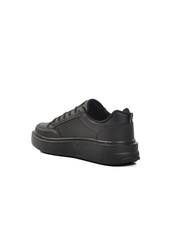 Siyah Bağcıklı Kadın Spor Ayakkabı 148 G - Görsel 4