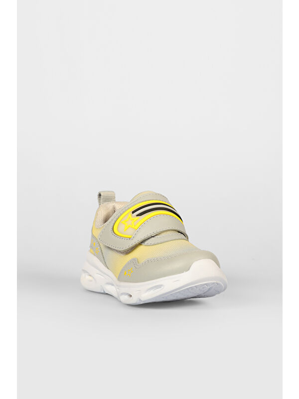 Kita II Işıklı Erkek Bebek Gri Spor Ayakkabı - Görsel 4