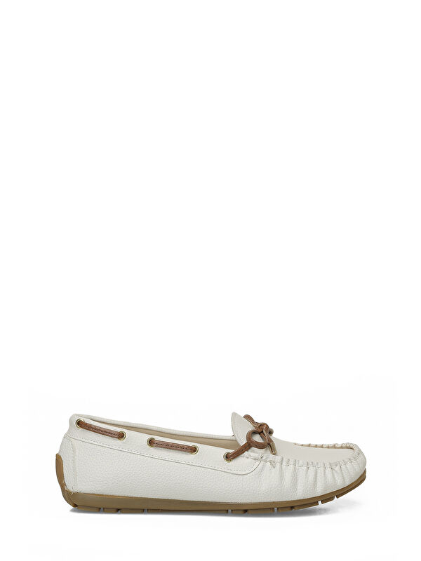 Polaris 327020.Z 6FX Beyaz Kadın Loafer