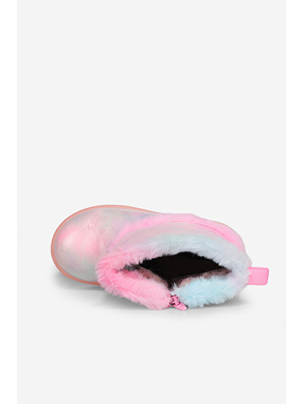 Peli Işıklı Kız Okul Öncesi Fuşya Çizme - Görsel 4