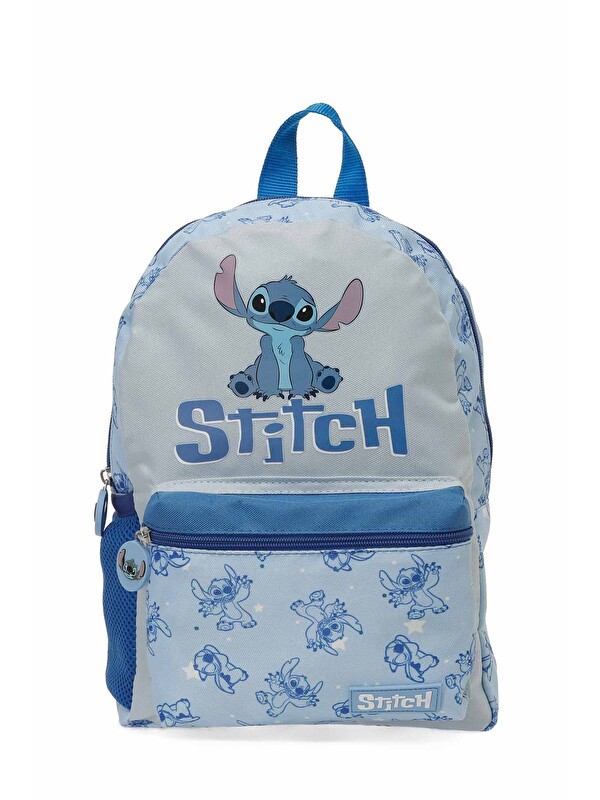 Stitch BTS LILAC  BPCK 5PR Mavi Kız Çocuk Anaokulu Çantası