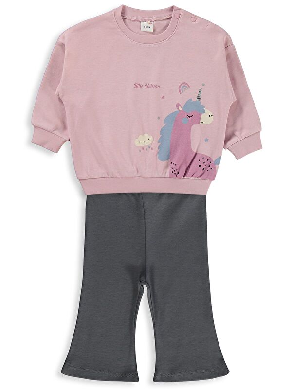 Civil Baby Baskılı 6-18 Ay Takım