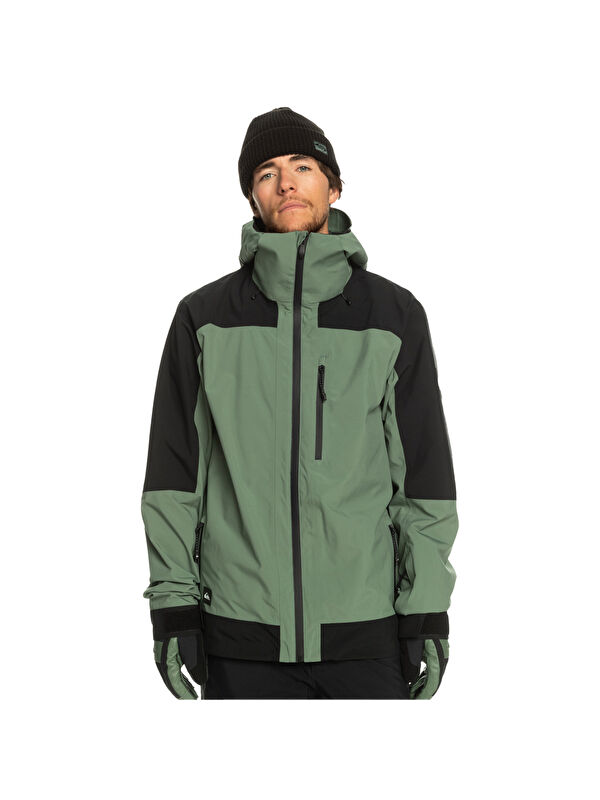 Quiksilver Boundry Pt Erkek Bej Snowboard Pantolonu